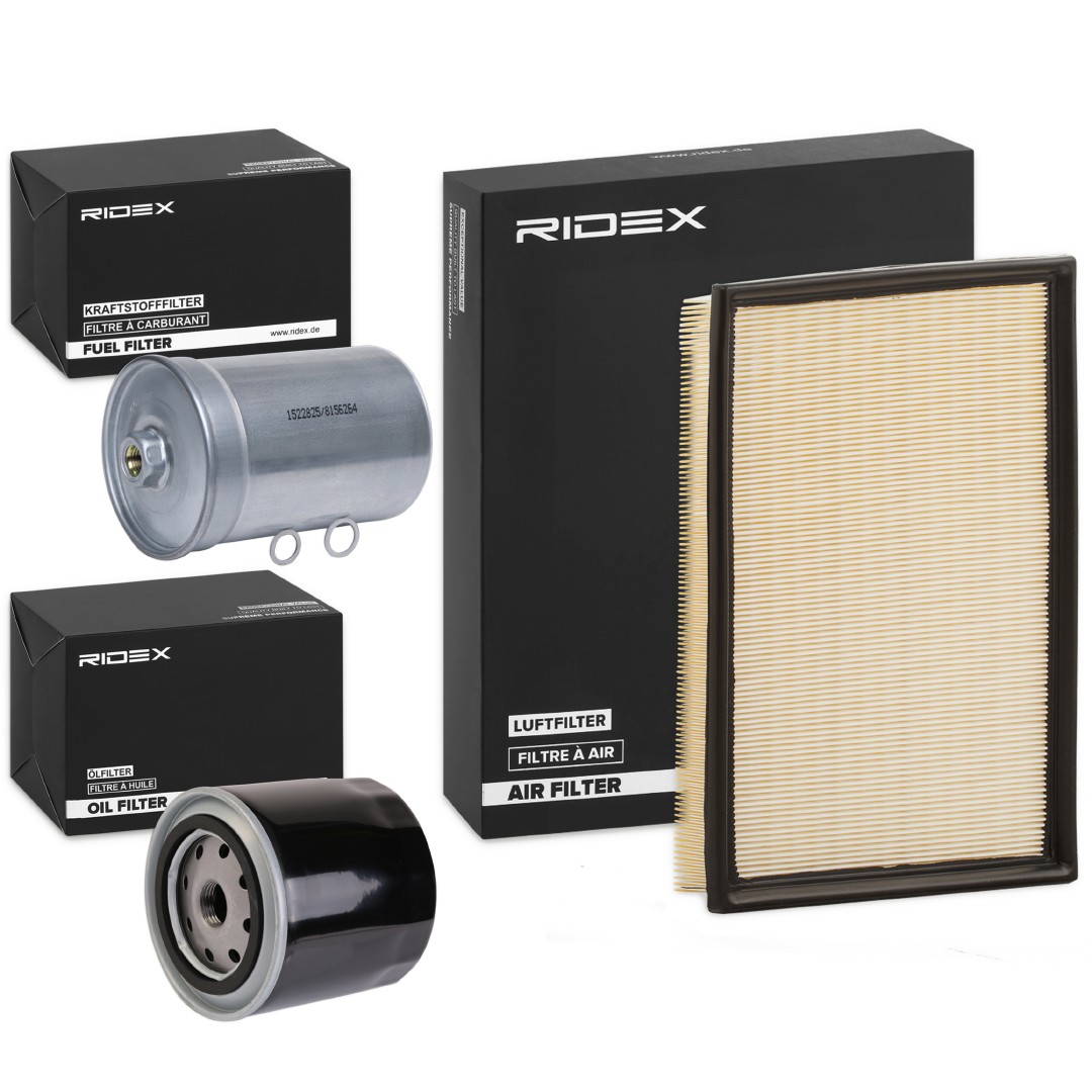 RIDEX Filter kit Article number: 4055F23504 cheaply