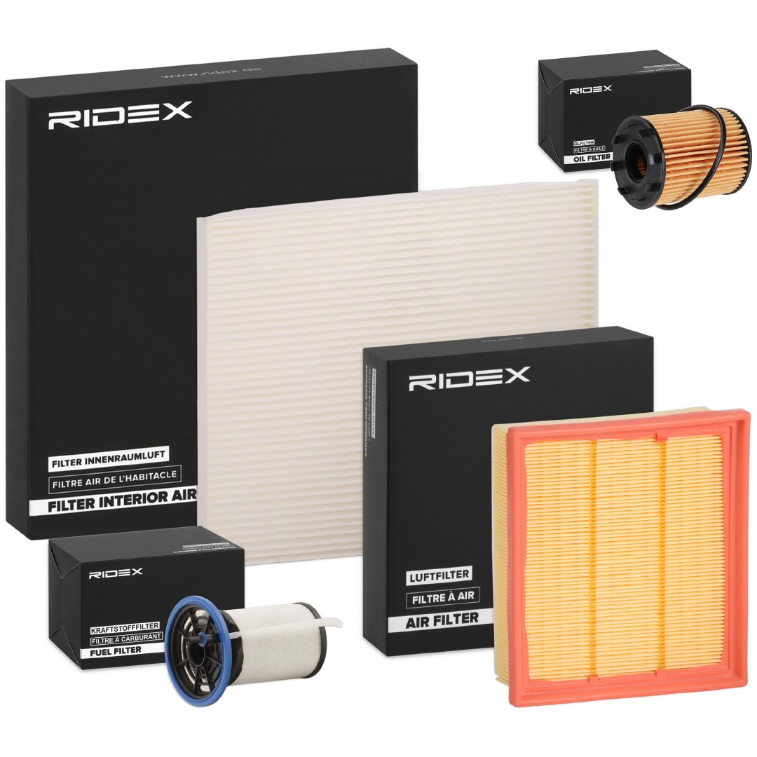 RIDEX Filter kit Article number: 4055F27226 cheaply