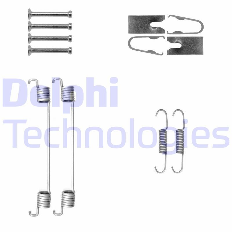 DELPHI LY1430 Accessory Kit, brake shoes TWINGO 1.2 Turbo 100 PS Petrol