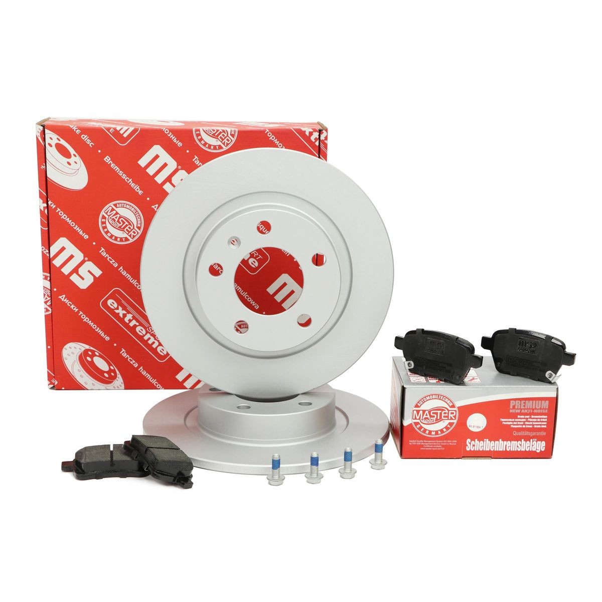 MASTER-SPORT Brake discs and pads set Article number: 201003470 cheaply