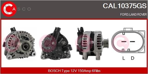 CASCO CRG78012GS EGR køler CEE'D 2.0 CRDi 140 140 HK Diesel 2012