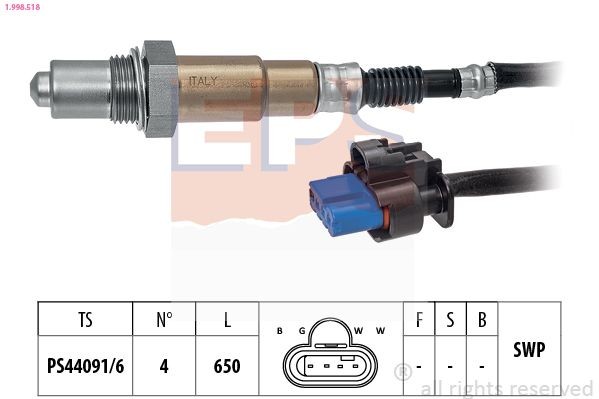 EPS Lambda andur Artikli number: 1.998.518 soodsalt
