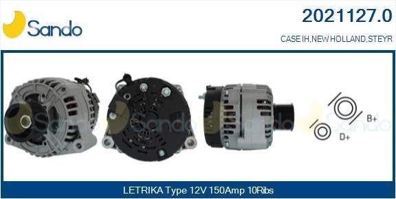 SANDO SRG61000.0 EGR-jahuti Daily 29S13, 29L13, 35C13, 35S13, 40C13, 40S13 126 HP Diisel 2014
