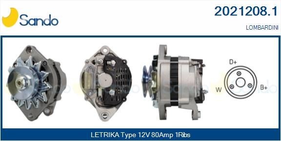 SANDO SRG74006.0 EGR cooler DOBLO 1.9 JTD 100 PS Diesel