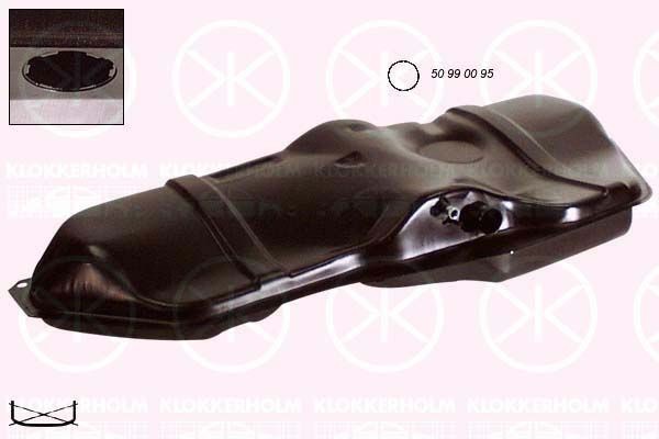 KLOKKERHOLM Brændstoftank Varenummer: 5049008 billige