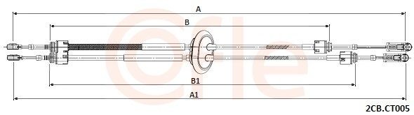 COFLE 92.2CB.CT005 Tross, käigukast C4 2.0 i 16V 140 HP Bensiin 2013