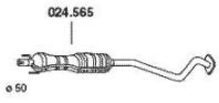 PEDOL Middle silencer Article number: 024.565 cheaply