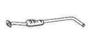PEDOL Middle silencer Article number: 025.283 cheaply