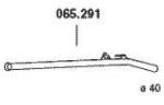 PEDOL Exhaust Pipe Article number: 065.291 cheaply