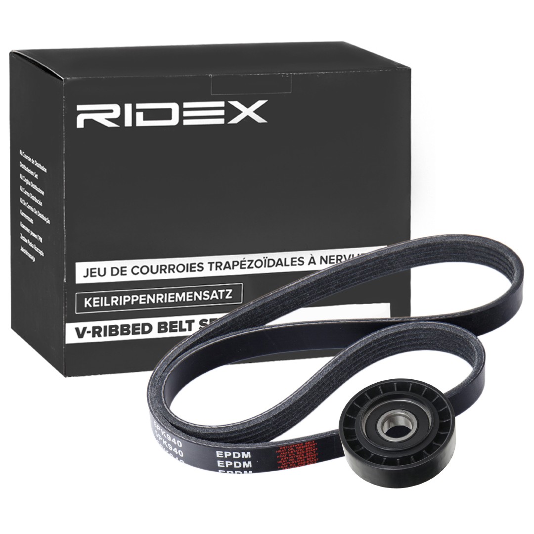 RIDEX V-Ribbed Belt Set Article number: 542R0744 cheaply