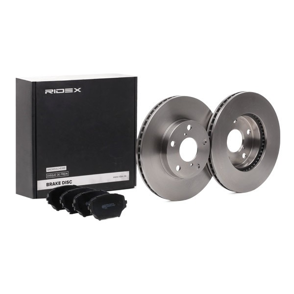 RIDEX Brake discs and pads set Article number: 3405B1299 cheaply