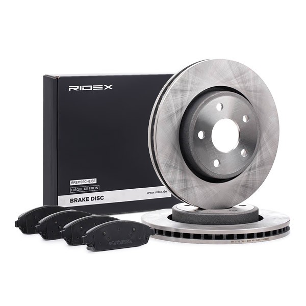 RIDEX Brake discs and pads set Article number: 3405B1513 cheaply