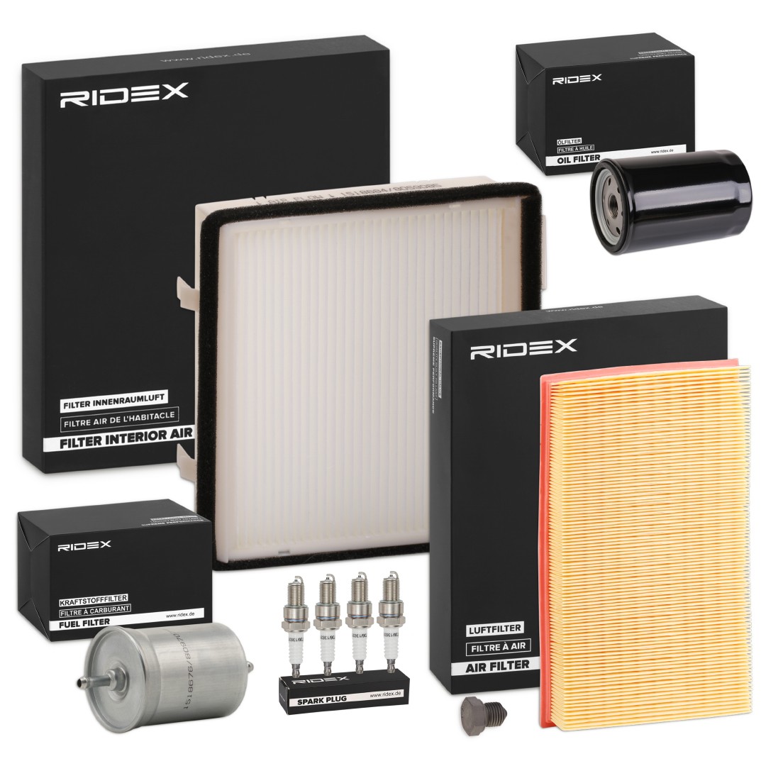 RIDEX 4682P4321 Service kit JETTA 1.8 Cat 107 PS Petrol 1992