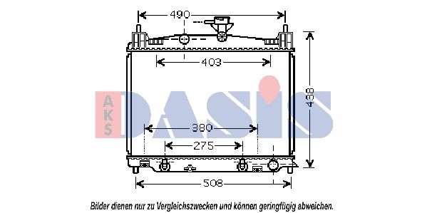 AKS DASIS Ventilatorhjul, motorkøling Varenummer: 068430N billige