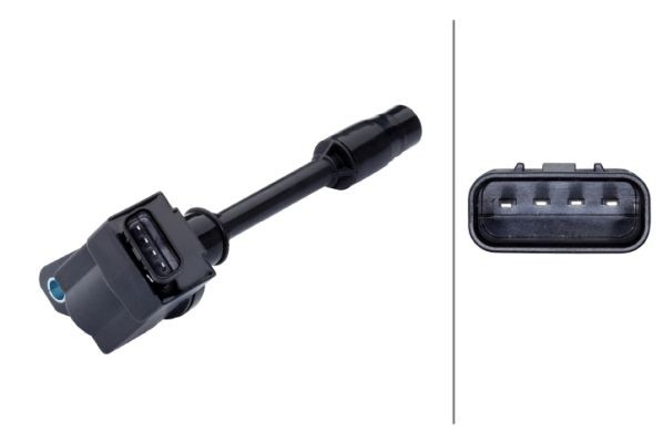 HELLA Ignition coil Article number: 5DA 358 168-091 cheaply