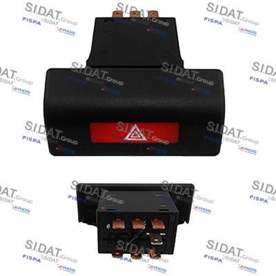 SIDAT 660106A2 Hazard Light Switch CORSA 1.6 GSI (F08, M08, F68, M68) 100 PS Petrol 1993