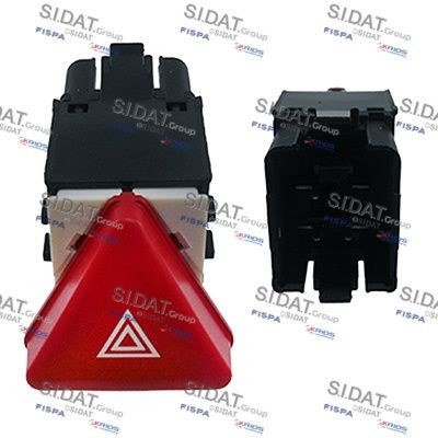 SIDAT 660726A2 Hazard Light Switch GOLF 2.0 TDI 136 PS Diesel 2009