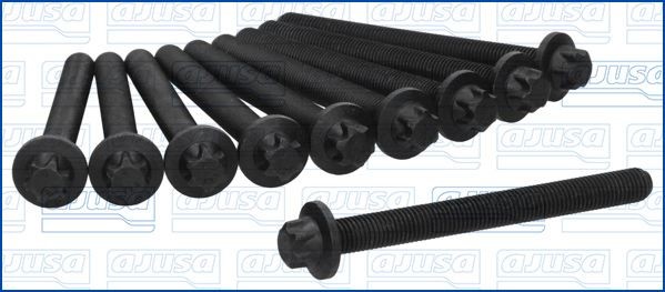 AJUSA Bolt Kit, cylinder head Article number: 81077600 cheaply