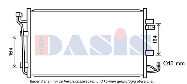 AKS DASIS Intercooler Varenummer: 137220N billige