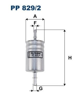 FILTRON Fuel filter Article number: PP 829/2 cheaply