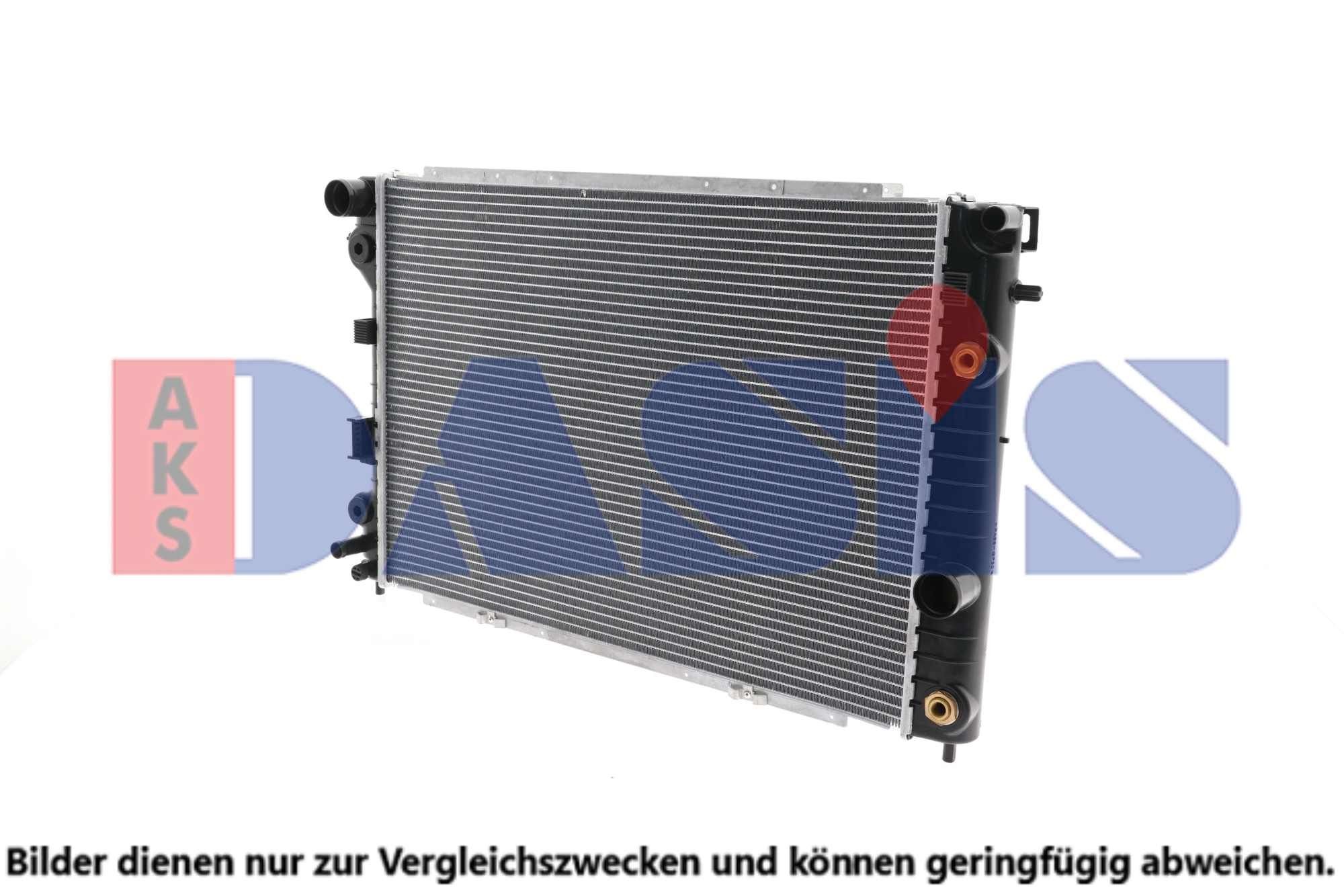 AKS DASIS Engine radiator Article number: 151250N cheaply