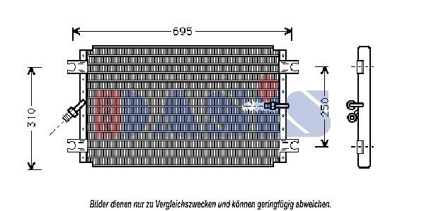 AKS DASIS Intercooler Varenummer: 267090N billige