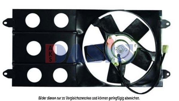 AKS DASIS Fan, radiator Article number: 328007N cheaply
