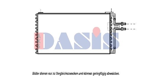 AKS DASIS Air conditioning condenser Article number: 332030N cheaply