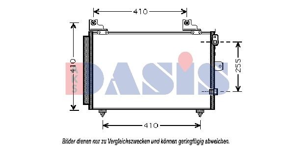 AKS DASIS Air conditioning condenser Article number: 362004N cheaply