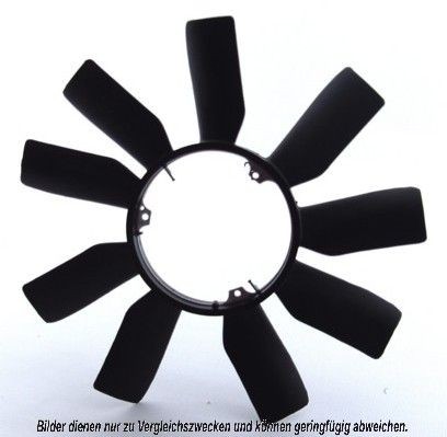 AKS DASIS 488007N Fan Wheel, engine cooling PASSAT 2.8 V6 Syncro/4motion 193 PS Petrol 2001