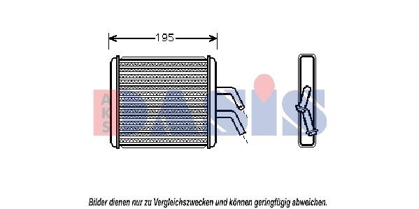 AKS DASIS Radiateur de chauffage UGS: 516010N à bon prix