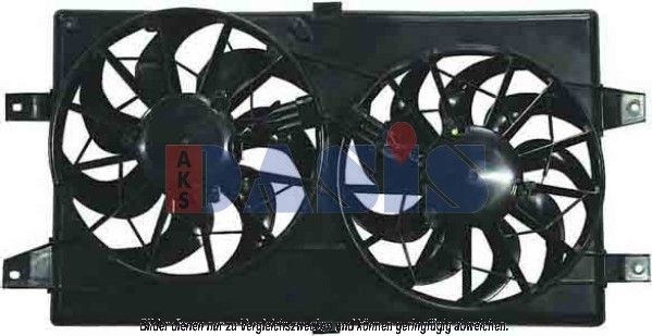AKS DASIS Radiaatori ventilaator Artikli number: 528021N soodsalt