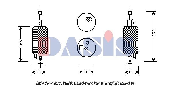 AKS DASIS Dryer, air conditioning Article number: 800387N cheaply