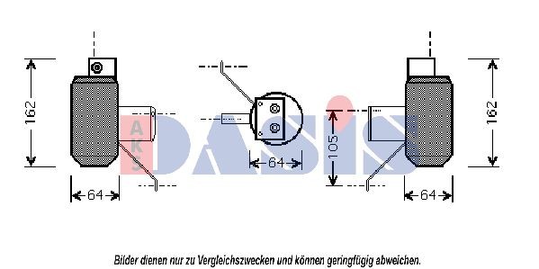 AKS DASIS Dryer, air conditioning Article number: 801310N cheaply
