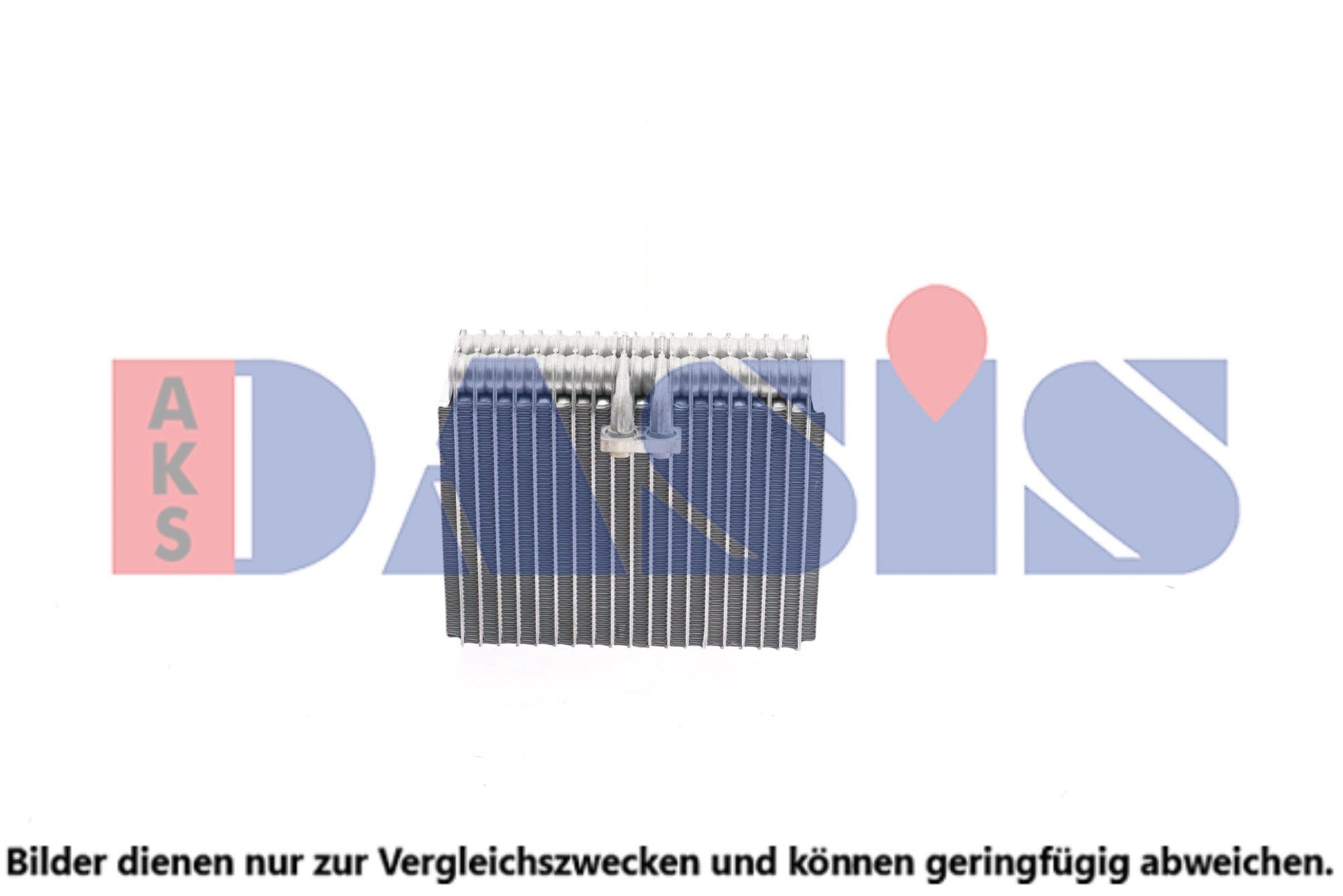 AKS DASIS Air conditioning evaporator Article number: 820007N cheaply