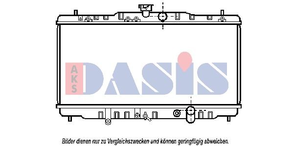 AKS DASIS Fordamper aircondition Varenummer: 820177N billige