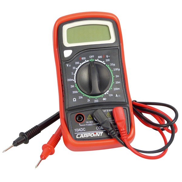 CARPOINT Multimeter Varenummer: 0678207 billige