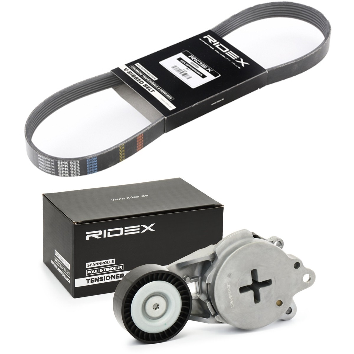 RIDEX V-Ribbed Belt Set Article number: 542R0812 cheaply