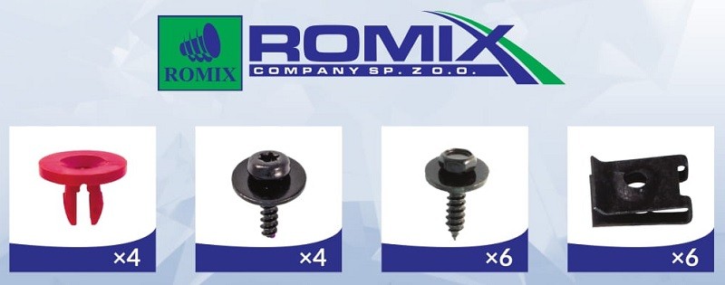 ROMIX Mounting Kit, bumper Article number: 92002 cheaply