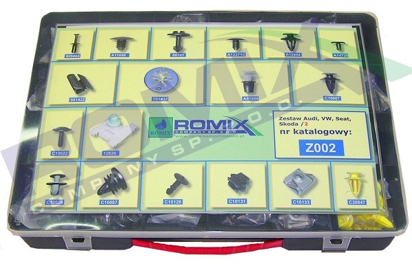 ROMIX Kėbulo laikomųjų spaustukų rinkinys prekės numeris: Z002 nebrangu