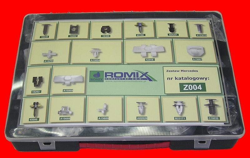 ROMIX Kėbulo laikomųjų spaustukų rinkinys prekės numeris: Z004 nebrangu