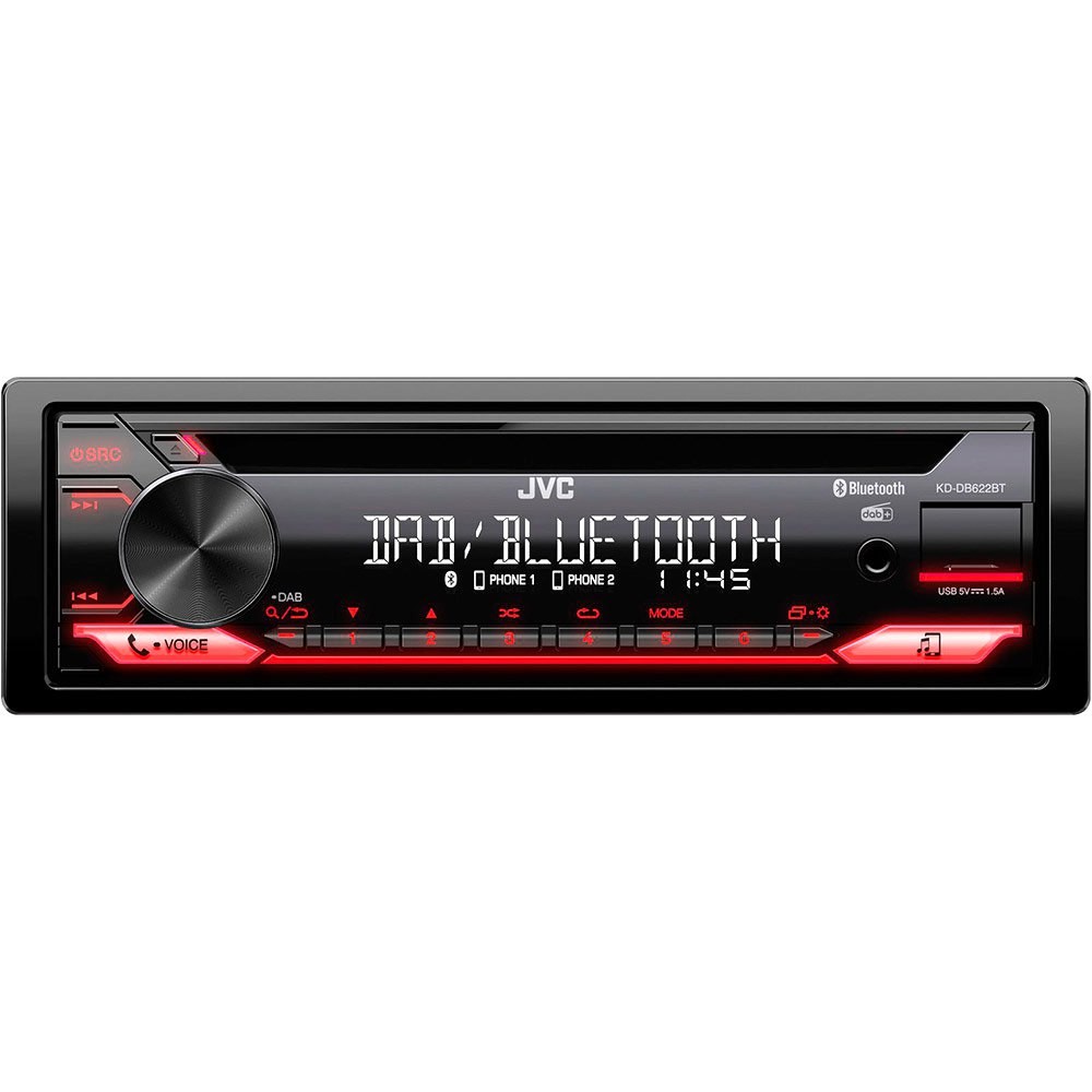 JVC Bilradio Varenummer: KD-DB622BT billige