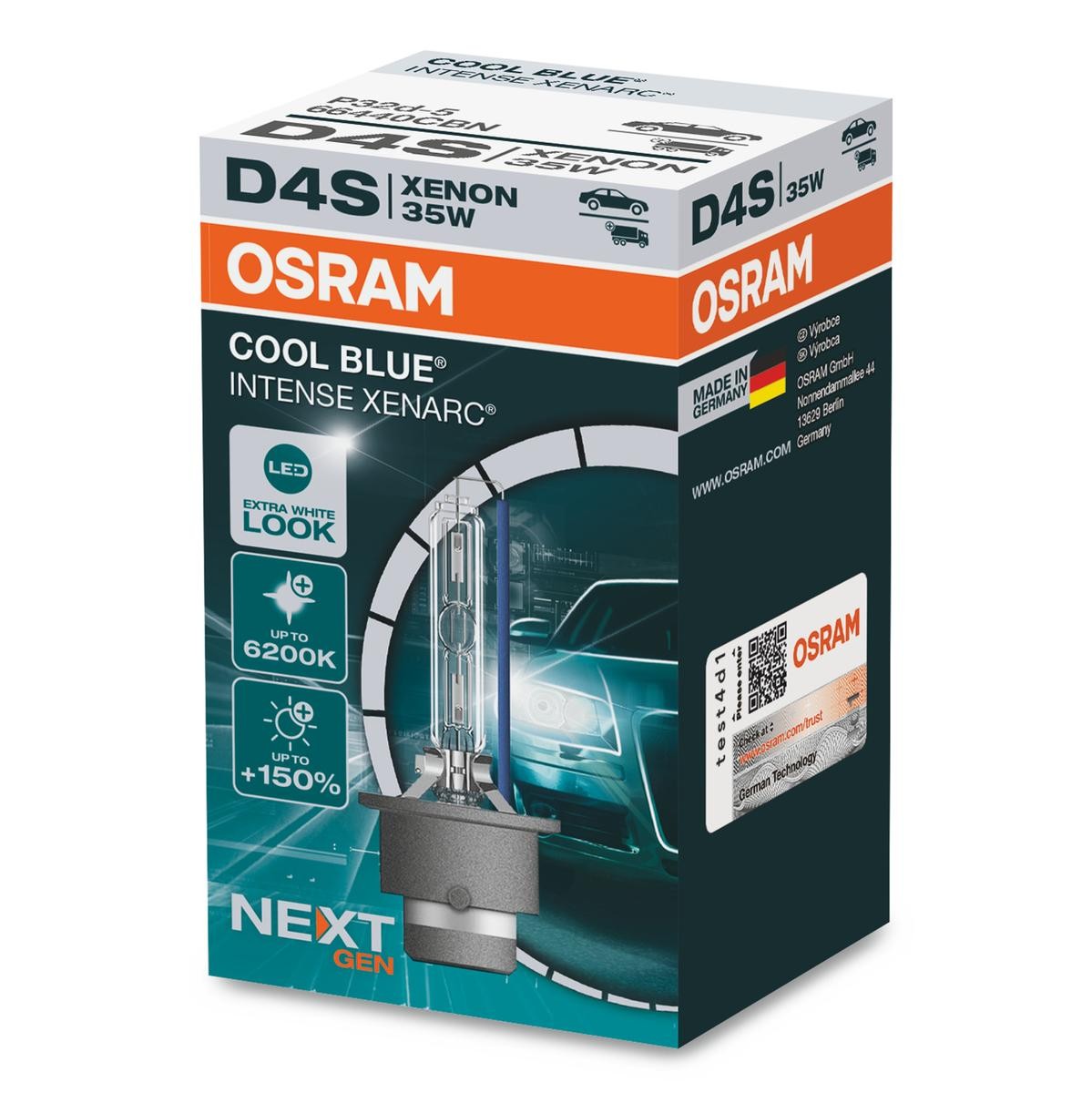 OSRAM 66440CBN Xenon lamp ES 3.5 (GSV40_) 277 PS Petrol 2012