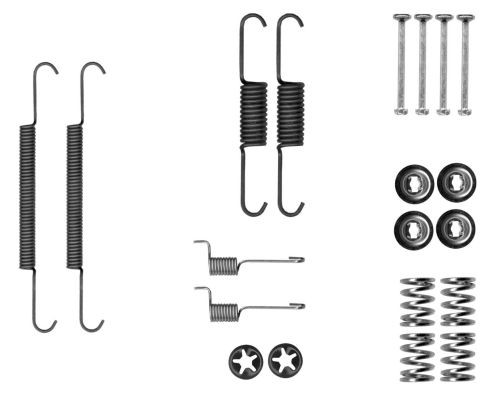 MINTEX Brake shoe fitting kit Article number: MBA37 cheaply