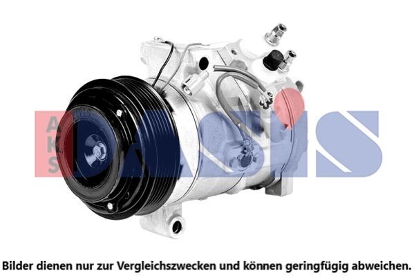 AKS DASIS Air conditioning compressor Article number: 850061N cheaply