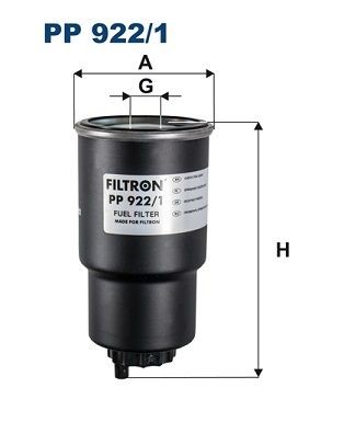 FILTRON Kütusefilter Artikli number: PP 922/1 soodsalt