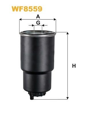 WIX FILTERS Kütusefilter Artikli number: WF8559 soodsalt