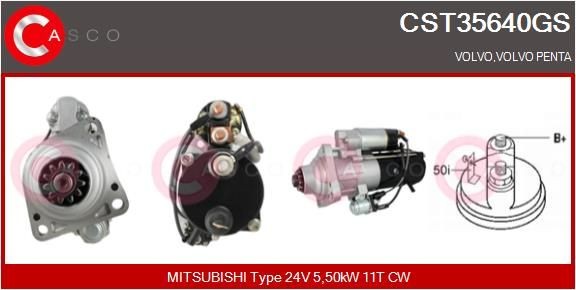 CASCO CEF74048AS Electric Motor, radiator fan IDEA 1.9 JTD 101 PS Diesel