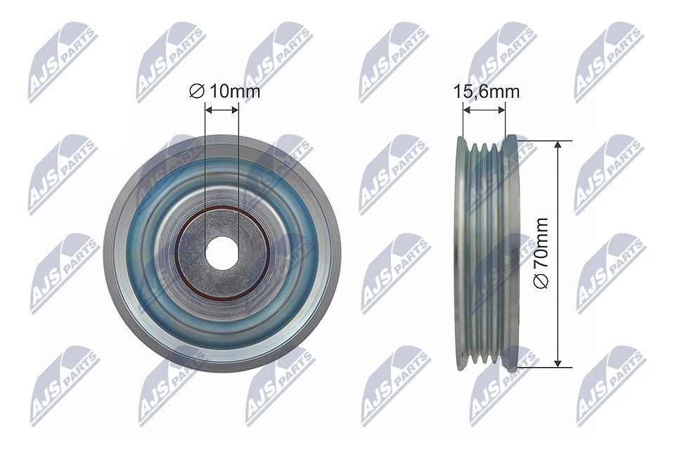 NTY Deflection / Guide Pulley, v-belt Article number: RNK-SU-006 cheaply