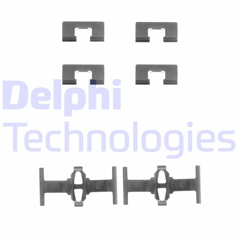 DELPHI Accessory Kit, disc brake pads Article number: LX0197 cheaply